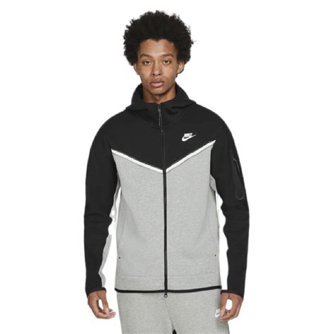 nike tech fleece grijs zwart|nike tech fleece.